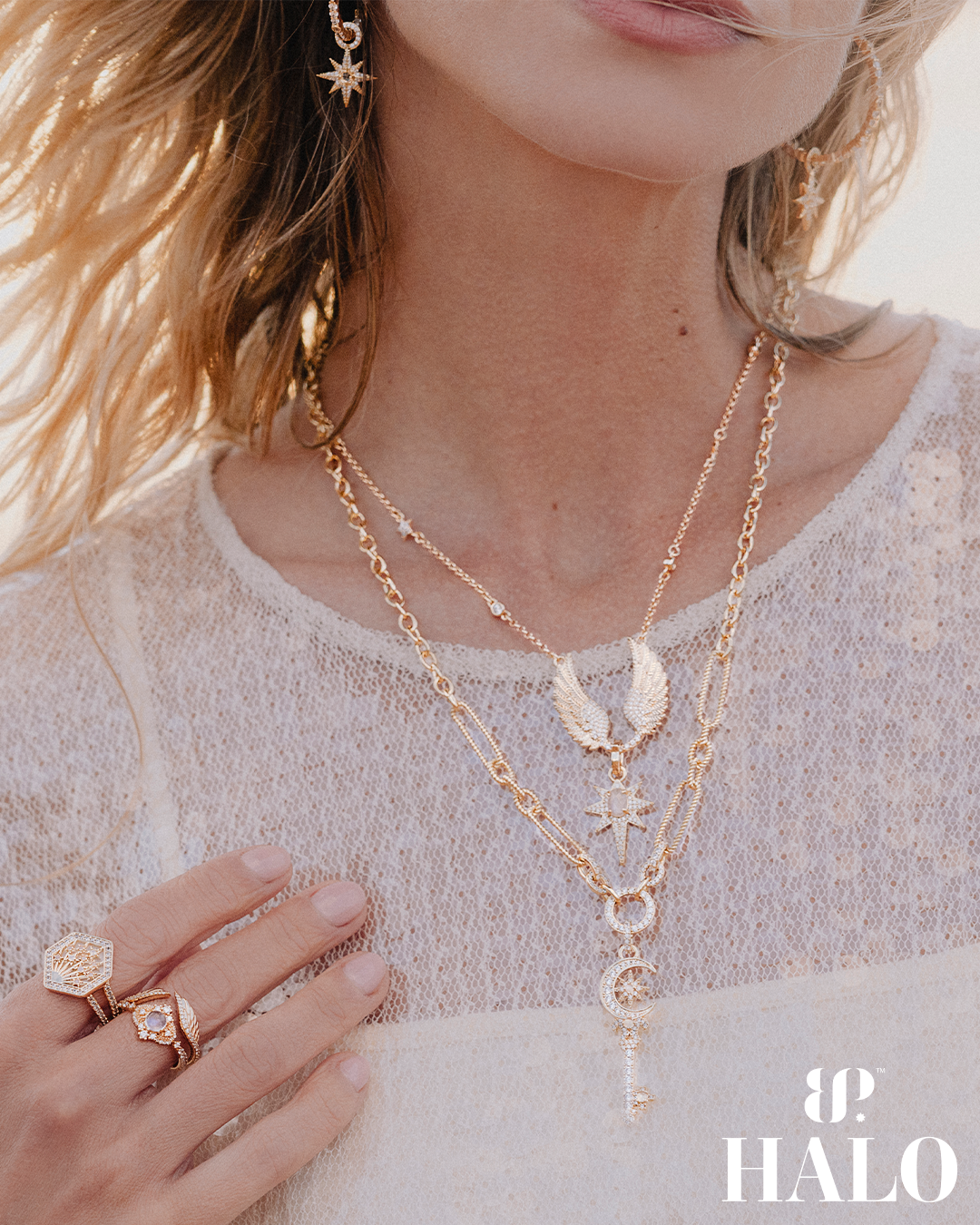 Colección de joyas «Halo» de Bomb Party